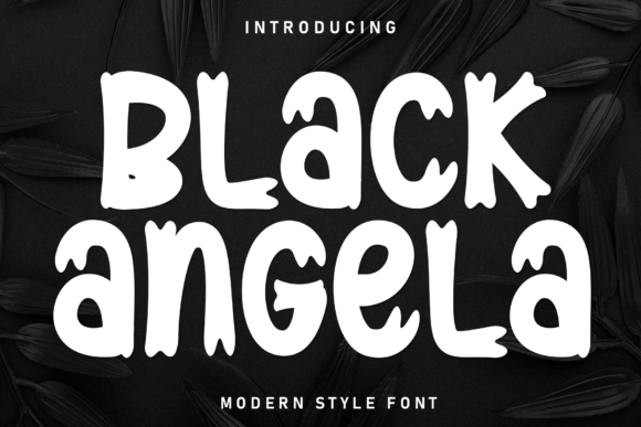 Black Angela: A Bold Display Font That Delivers Personality