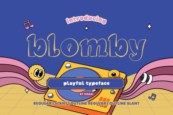 Blomby: A Display Font That Earns Its Space