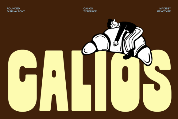 Calios: A Bold Condensed Display Font for Impactful Branding