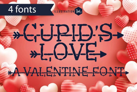 Cupid’s Love Font: Romantic Display Type for Small Business Branding