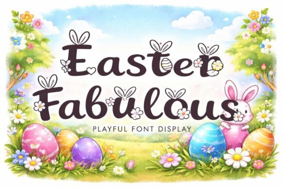 Easter Fabulous: A Display Font That Elevates Seasonal Campaigns
