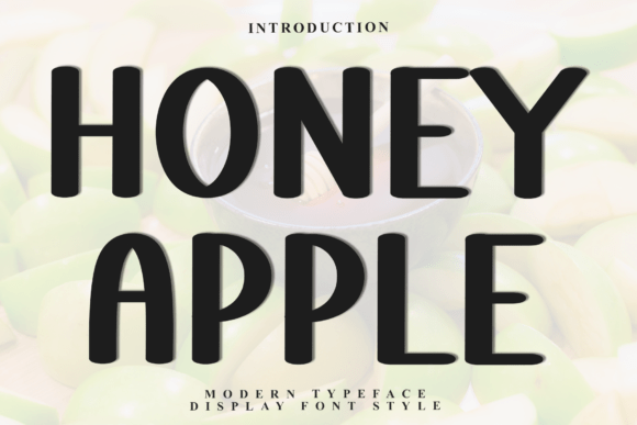 Honey Apple: A Display Font That Feels Like a Warm Handshake