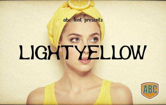 Lightyellow: A Display Font That Elevates Modern Brand Identity