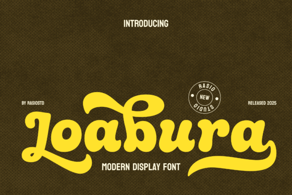 Loabura: A Display Font That Earns Its Space