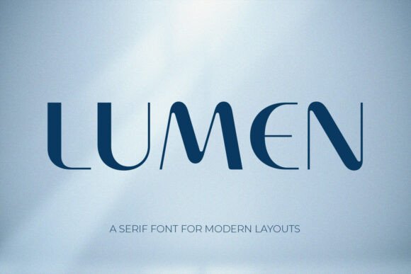 Lumen: A Thoughtful Display Font for Editorial Clarity