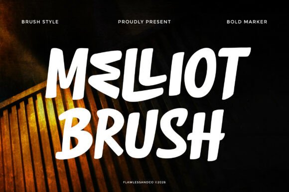 Melliot: A Dynamic Brush Font for Expressive Branding