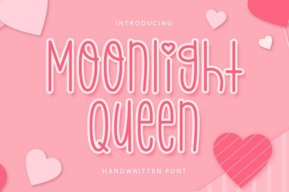 Moonlight Queen: A Whimsical Display Font for Digital Branding