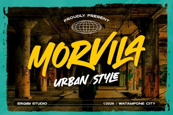 Morvila: A Display Typeface That Anchors Campaigns With Confidence