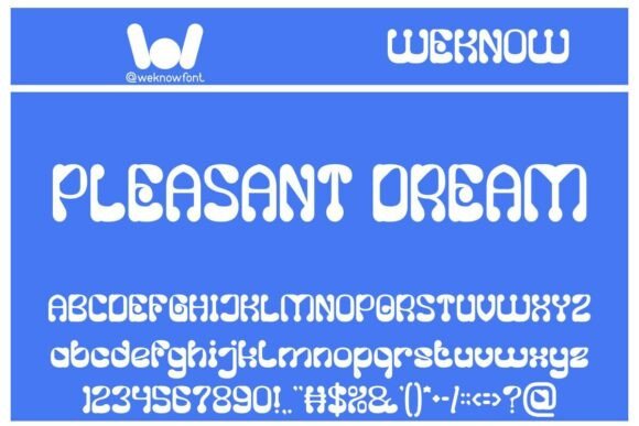 Pleasant Dream: A Display Font That Feels Like a Thoughtful Pause