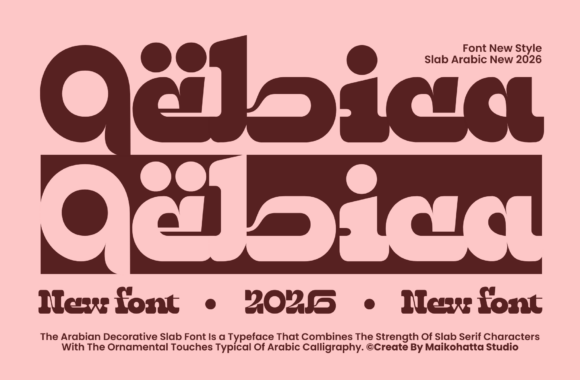 Qebica: A Bold, Warm Display Font That Earns Its Space