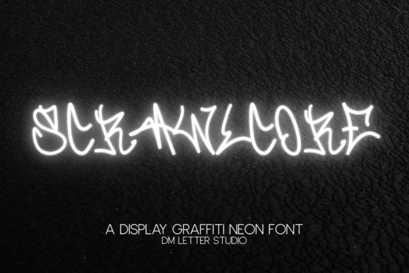 Scrawlcore: A Display Font That Sparks Editorial Energy